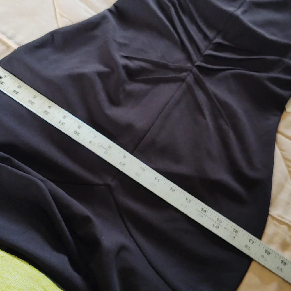 Calvin Klein Fit & Flare Sheath Dress Black 2 - Picture 13 of 15